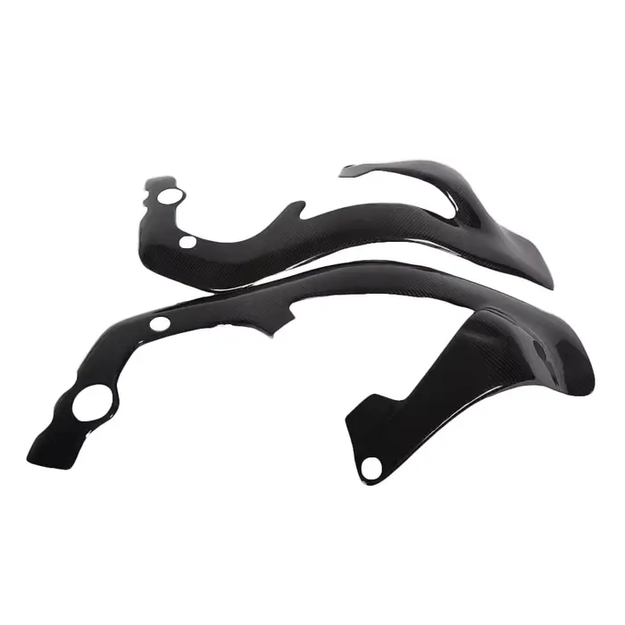 Couvercle de cadre en Fiber de carbone véritable et protecteur de bras oscillant, pour Honda CBR1000