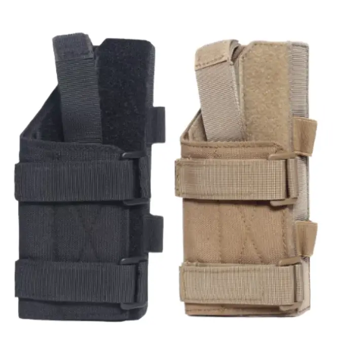 Étui pour pistolet en nylon 600D main droite avec clip de ceinture pour chasse et activités de plein air