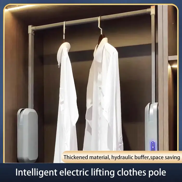 Tige de séchage de vêtements de levage électrique vestiaire support de séchage de vêtements automati