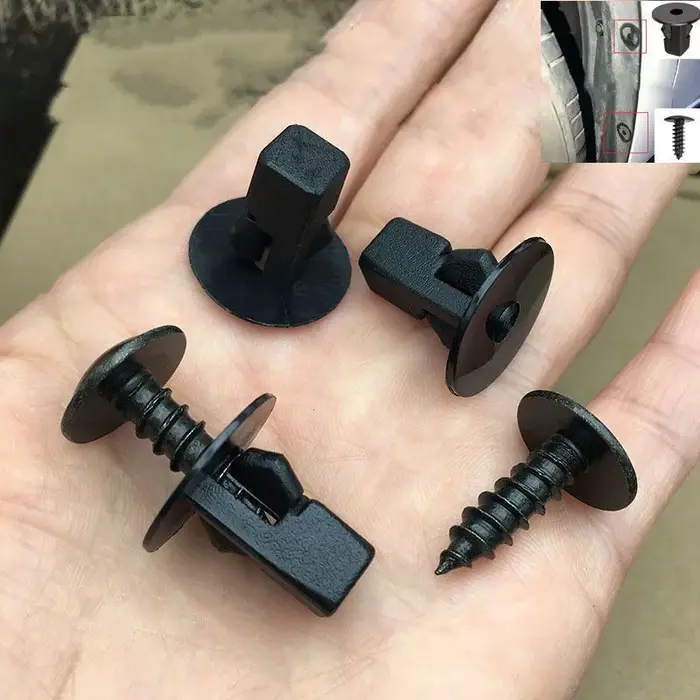 Écrou de fixation de garde-boue automatique, Clip de Base à vis autotaraudeuses pour Toyota Corolla 