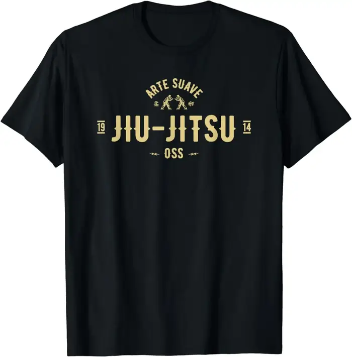 Jiu Jitsu brésilien chemise Arte Suave Oss T-Shirt BJJ T-Shirt hommes vêtements hauts Streetwear Cam