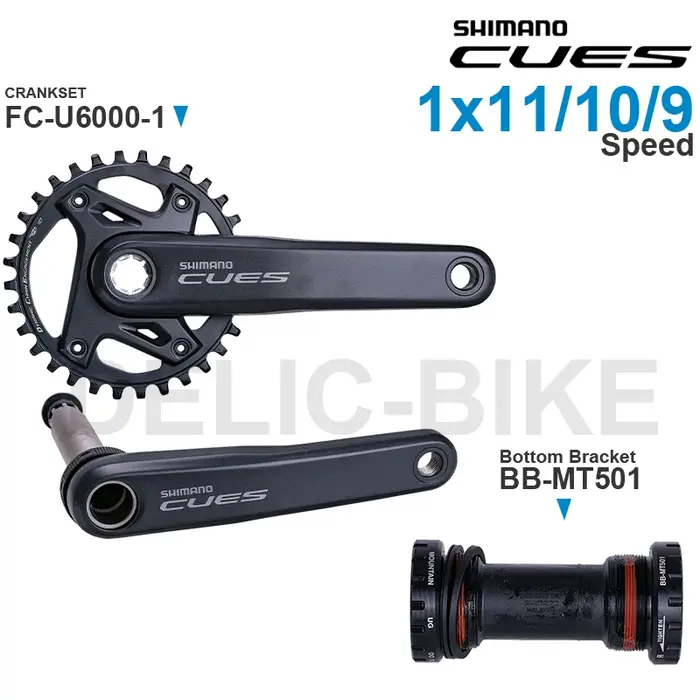 WinterMANO Groupe Toxique ES U6000 Pédalier FC-U6000-1 et Astronomique prompt ket BB-MT500-PA BB-MT5