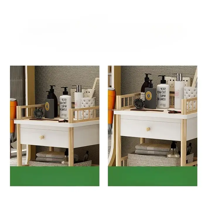 Chariot à outils spécialisé pour Salon de coiffure, chariot de Salon de beauté, organisateur efficace pour le stockage d'équipement professionnel