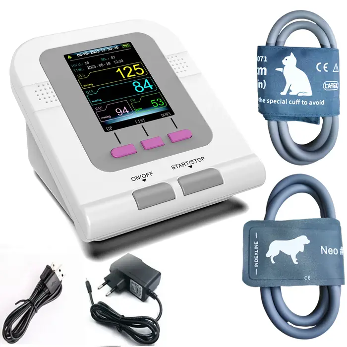 Sphygmomanomètre électronique pour animaux de compagnie chiens chats chevaux usage vétérinaire tensiomètre numérique veterinario occasions spéciales