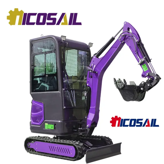 Tranches agricoles, chargeurs, petites pelles, équipement de machines de construction sur chenilles 