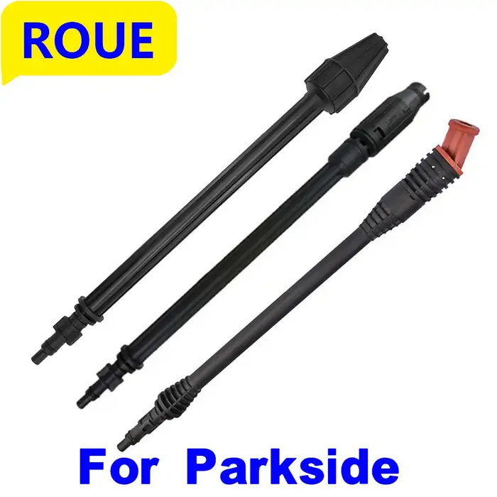 Lance Turbo rotative pour pointe de baguette Parkside, buse de pulvérisation d'eau, outils de lavage