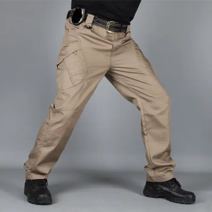 Pantalon tactique IX9 ville outdoor combat imperméable randonnée cargo homme pantalon polyvalent
