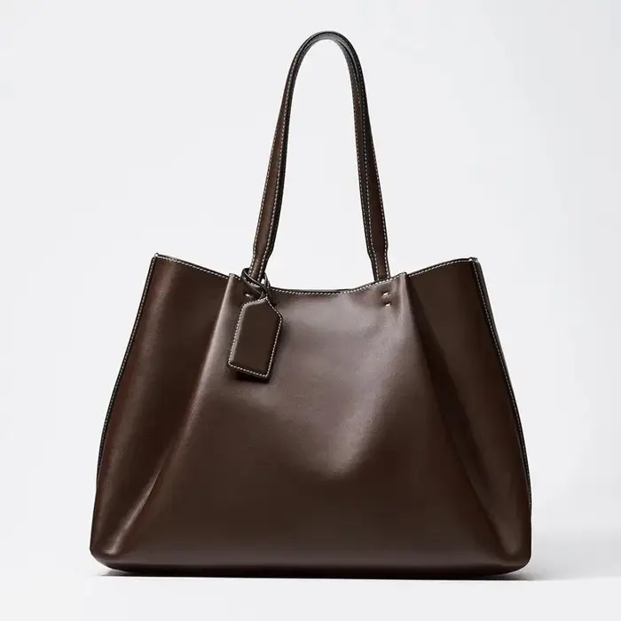 CLIP TOTE BAG, design de sac à main de luxe à la mode pour femmes, sac à bandoulière simple et contr