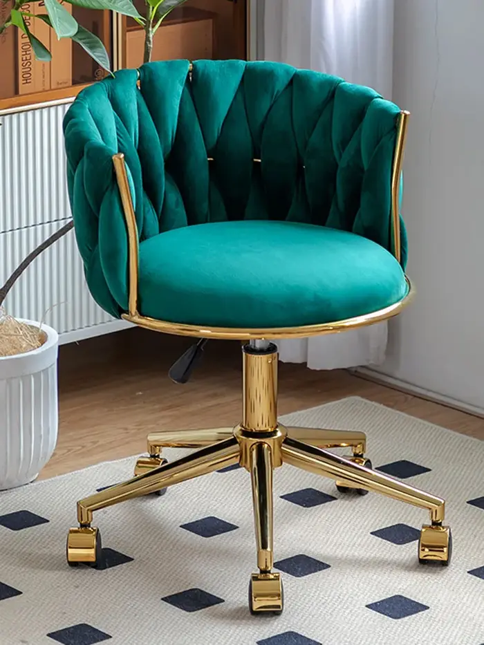 Chaises de maquillage de luxe, meubles, tabourets de chambre à coucher, coiffeuse de maison, fauteui