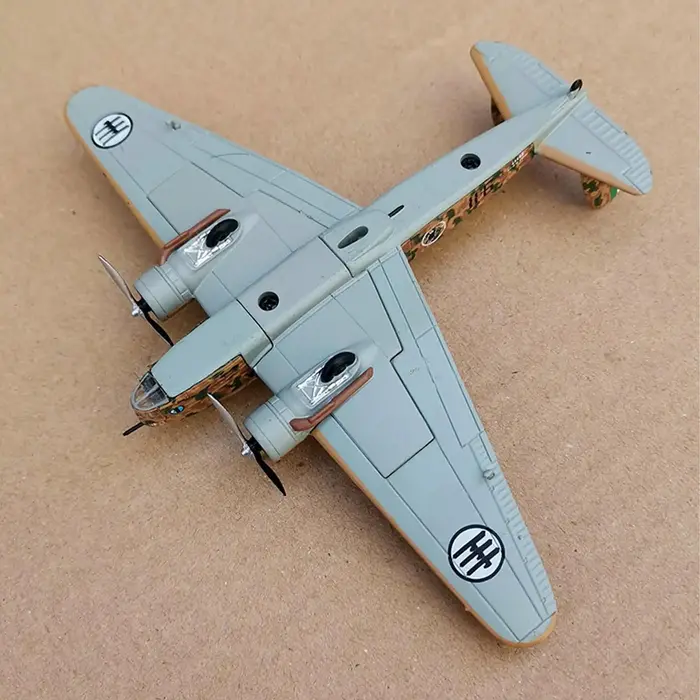 Collection de modèles de chasseurs à l'échelle 1/144, avec support, modèle d'avion pour salon, burea