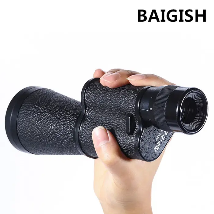 Télescope Baigish 12x45 10x40 8x30 monoculaire - Jumelles BAK4 qualité supérieure chasse camping