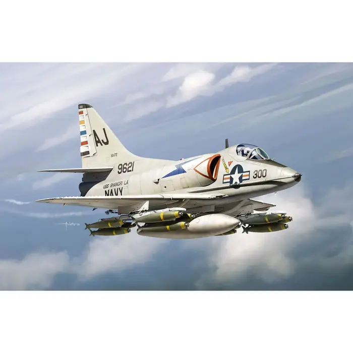 Hobby Boss 81789 1/48 avion d'attaque en plastique A-4C modèle d'avion Sky Hawk Kit non assemblé jou