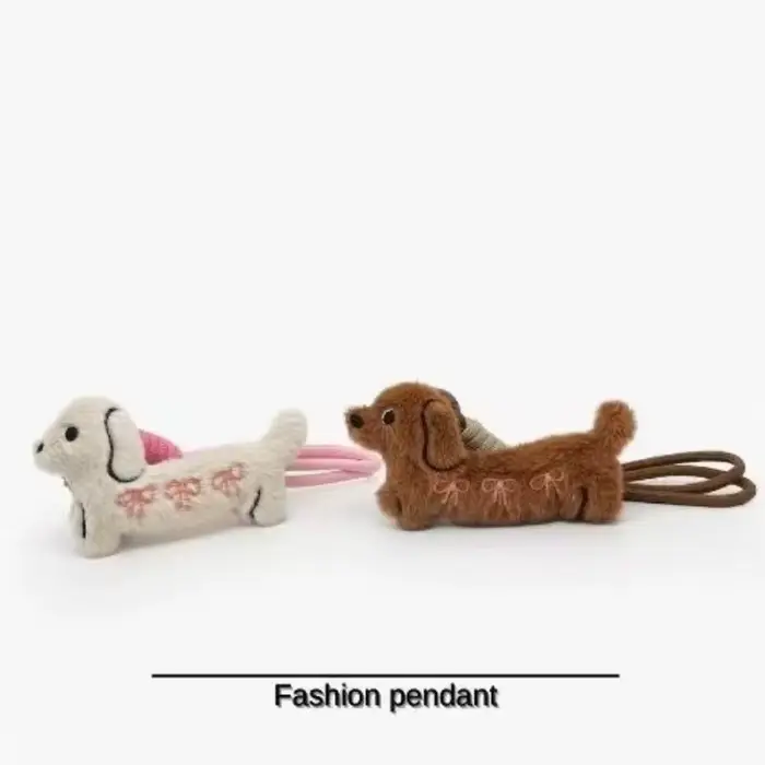 Breloque de téléphone chien teckel mignon
