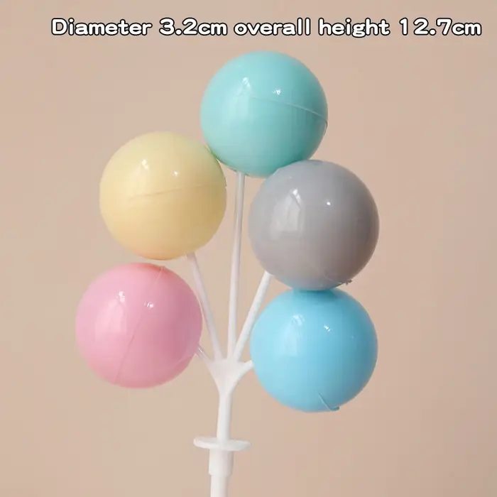 Décoration de gâteau en forme d'animaux, pour fête d'anniversaire, pour chien, chat, ballons pour en