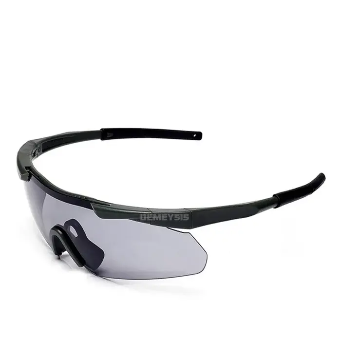 Lunettes tactiques de tir avec 3 verres interchangeables pour hommes, idéales pour le sport en extér
