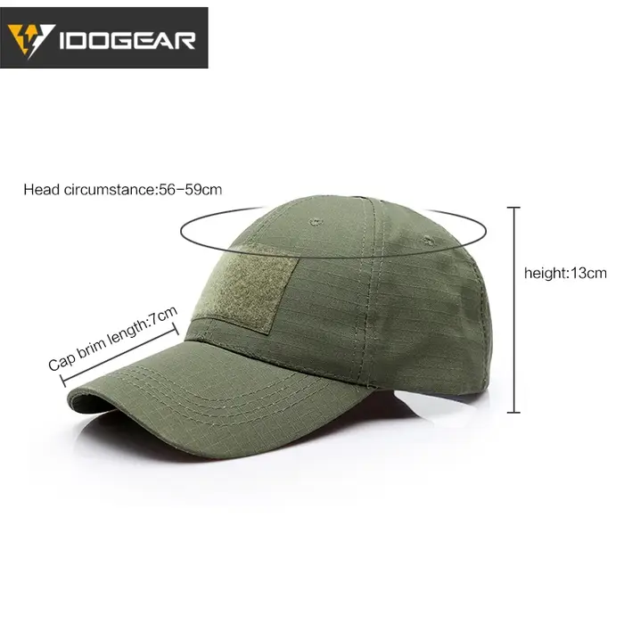 Casquette tactique baseball Outdoor Sports pour chasse et plein air avec protection solaire réglable