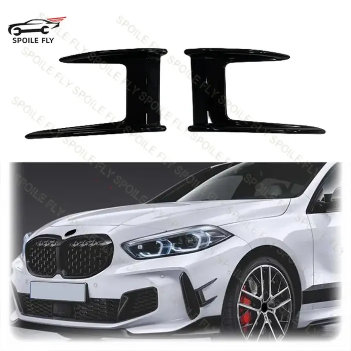 2019 à 2023 pour Bmw série 1 F40 120i 120d 128ti 118d 118i M135i M Performance lèvre de pare-chocs a