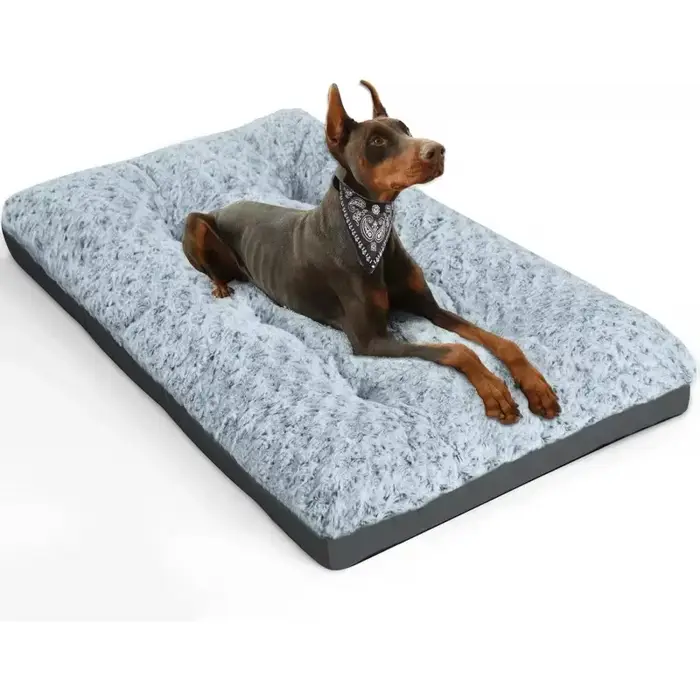 Lit moelleux pour animaux de compagnie, paniers pour chiens, chenil moyen et petit, grands lits pour