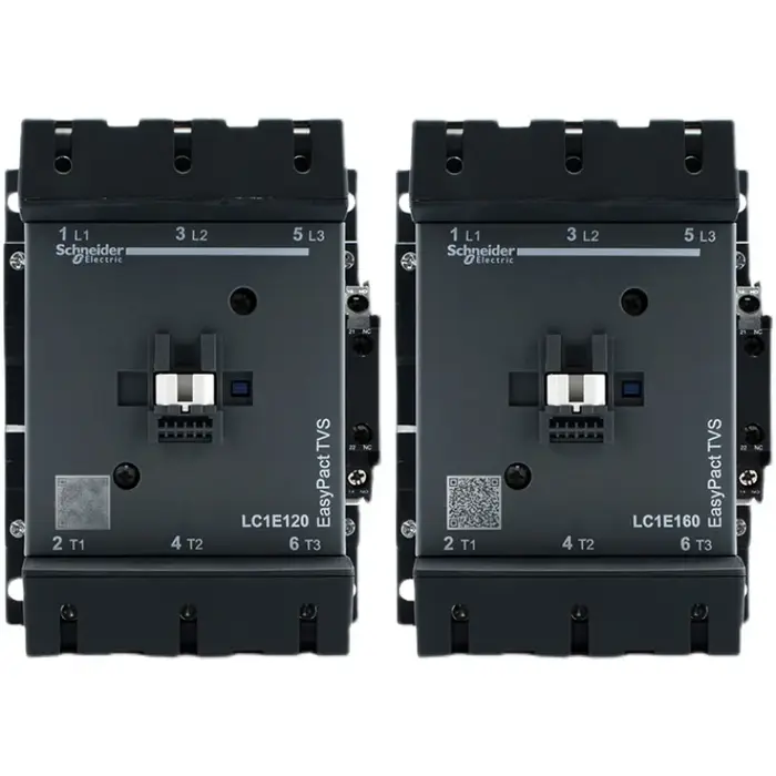Contacteurs Schneider LC1E 120/160M5N/Q5N, équipement d'automatisation de haute qualité pour l'indus