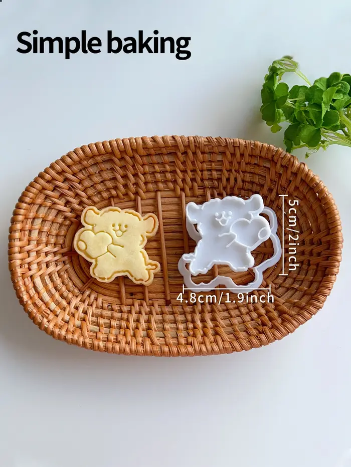 Un joli moule à biscuits avec un motif de chiot