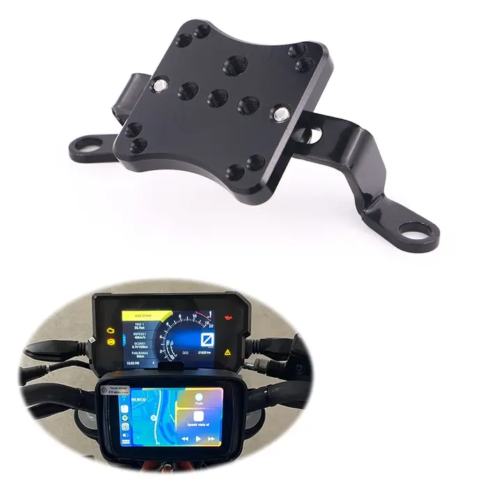 Support de plaque de Navigation GPS pour téléphone moto, support de barre pour DUCATI Monster Street