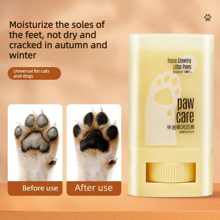 Baume hydratant pour pattes de chien, crème de protection des pieds, prévient les patte dures, crée 