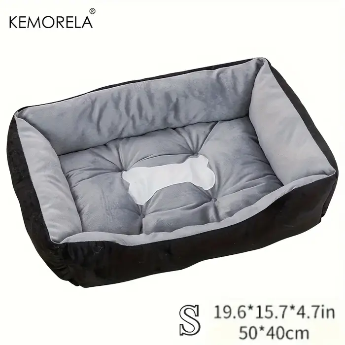 Lit orthopédique en peluche pour chien, rebond élevé, Support confortable, rempli de PP blanc pour l