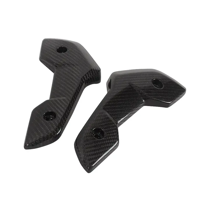 Couvercles de protection latéraux de radiateur en Fiber de carbone, pour Triumph Trident 660 2021 20