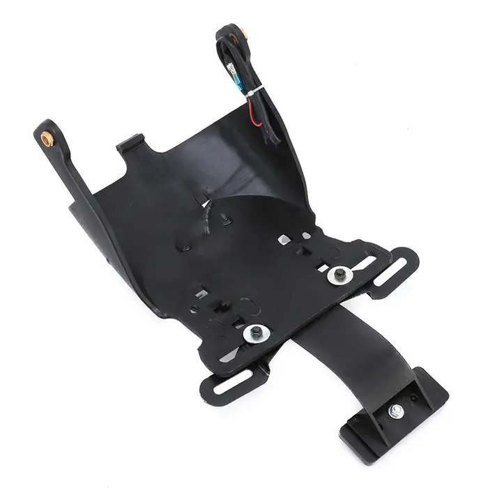 Support de plaque d'immatriculation de roue arrière de moto