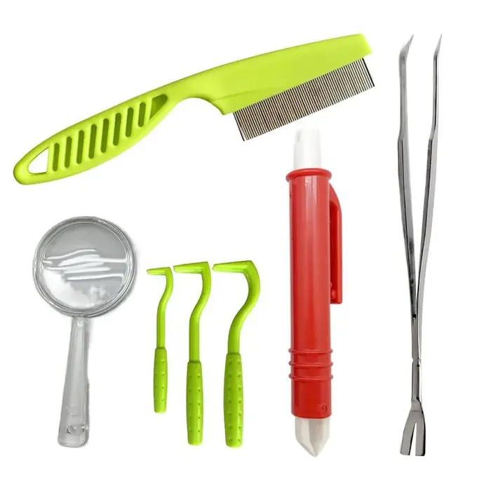 Kit d'outils d'élimination des tiques pour chiens