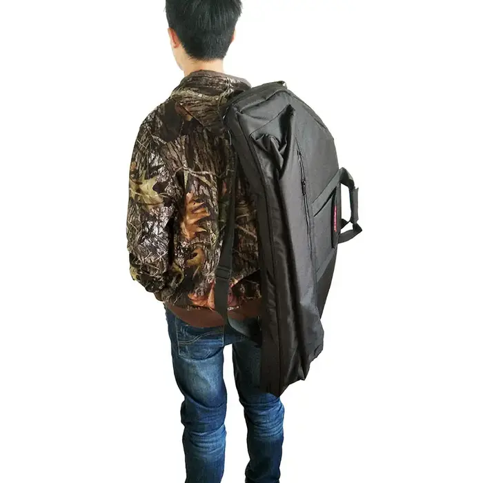 Sac à dos portable en toile pour arc à poulies