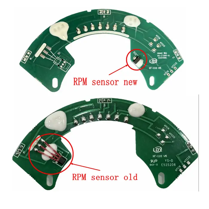 Carte PCB pour moteur de moyeu Bafang série G020