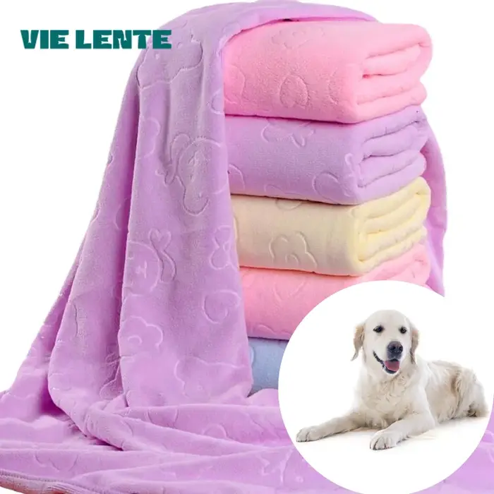 Serviettes pour chiens et chats à séchage rapide