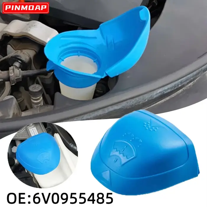 Bouchon de bouteille de réservoir de liquide de lave-glace d'essuie-glace 6V0955485, 1 pièce pour VW