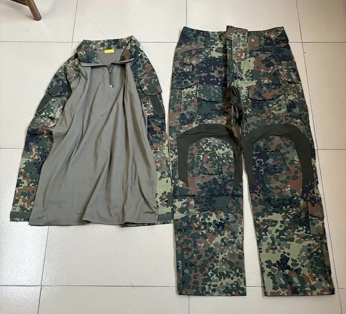 Combinaison chasse tactique GEN3 camouflage Allemagne - tenue complète furtivité terrain