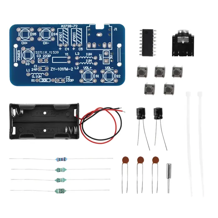 Module électronique Tech-Kit FM pour bricolage radio assemblez vous-même pour étudiants et amateurs occasions éducation et cadeaux