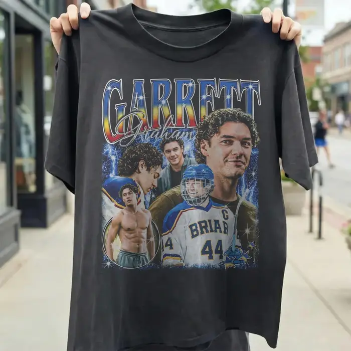 T-shirt Off Campus TV Series Garrett Graham pour hommes et femmes, vêtements d'été en coton, mode Vi