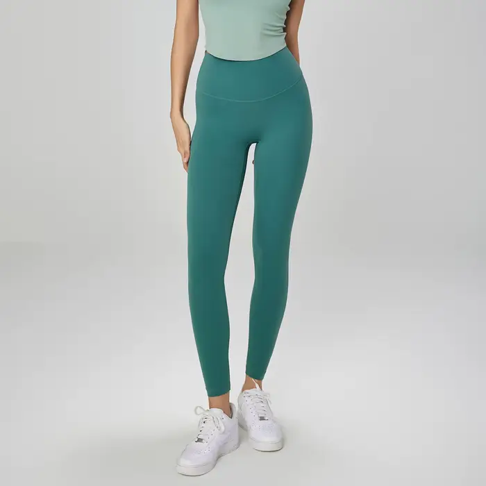 Legging de Yoga taille haute pour femmes, couleur unie, athlétique, doux, pantalon de Sport, beurre 
