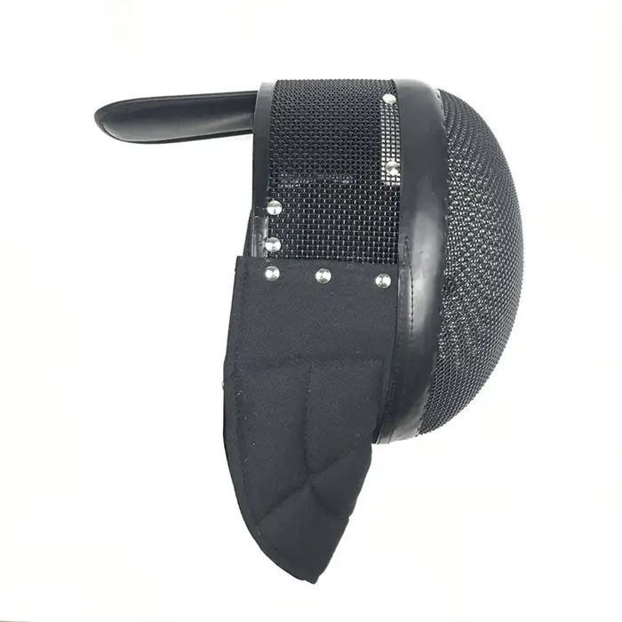 Masque d'entraîneur d'escrime FIE 1600N coque haute résistance doublure amovible polyester système de sécurité sangle arrière pour hommes femmes entraînement compétition cadeau