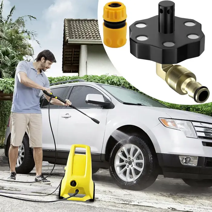 Kit de lavage magnétique pour châssis et roues de véhicule adapté aux voitures camions pick-up suv camping-cars occasions quotidiennes sorties familiales trajets de travail