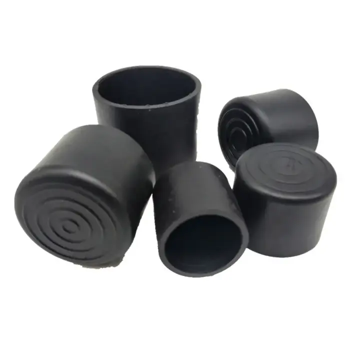 Couvre-pieds de chaise rond en caoutchouc et Silicone, couvre-pieds antidérapants, protecteurs de so