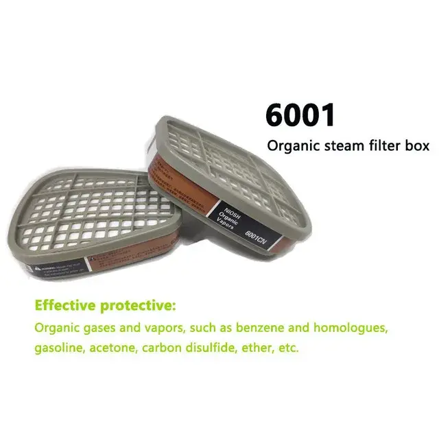 Jeu de filtres à cartouche 3M (5N11) ​ ​   – Compatible avec les respirateurs séries 6000 et 6200/75