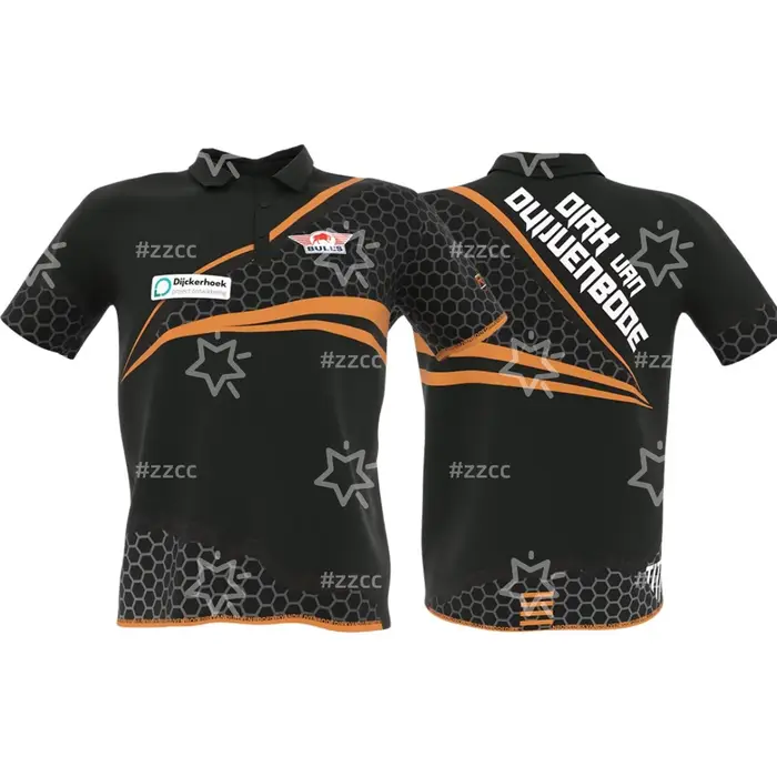 Dirk van Duijvenbode – maillot réplique officiel, maillot de dart, polo de dart, t-shirt de sport à 