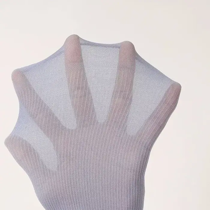 10 Paires Chaussettes Homme Été Soie Glacée - Ultra Fines Respirantes Printemps Bureau Fibre Bambou
