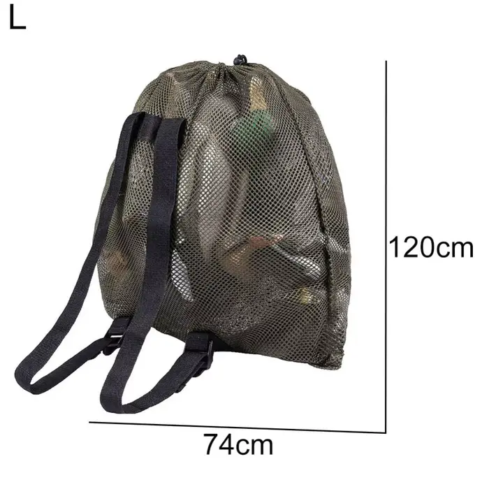 Sac à dos chasse canard étanche avec filet de portage pour leurres et équipement