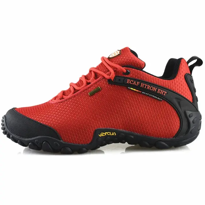 Chaussures d'escalade en plein air antidérapantes et respirantes pour hommes, baskets de Trekking, c