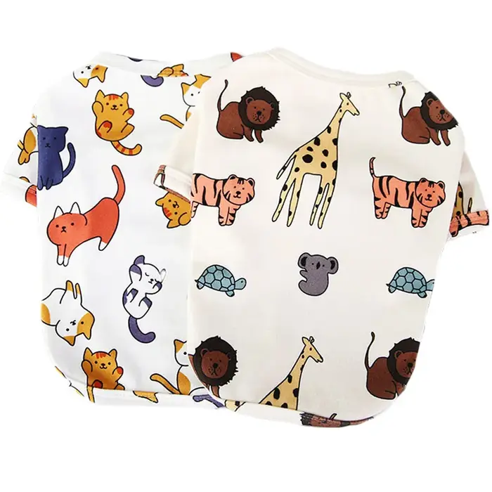 Vêtements pour chiens, vêtements à motifs d'animaux