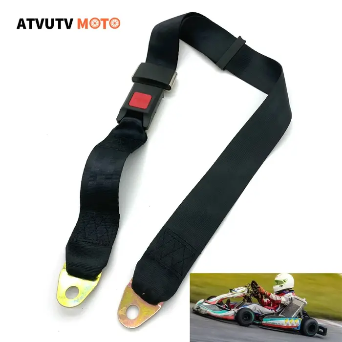 Ceinture de sécurité universelle réglable à 2 points, 1.2M, ceinture serrée pour 50-250CC ATV UTV 4 