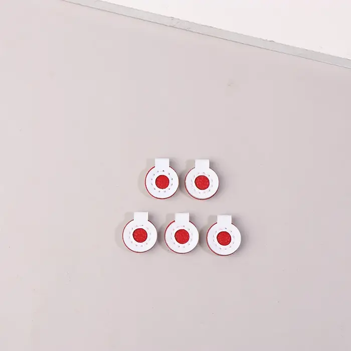 Microfibre de haute qualité, cible Bullseye de fronde 3/4/5/6/7/8cm, lot de 5 pour l'entraînement de