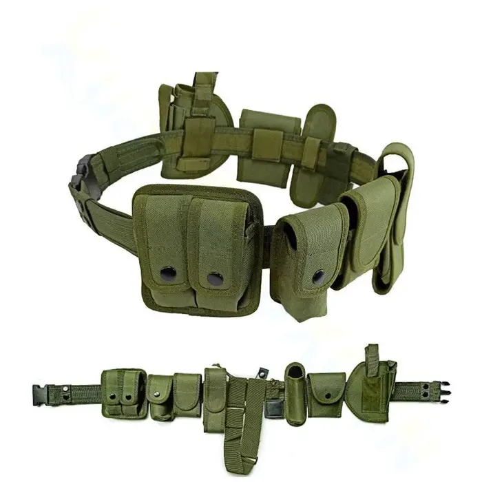 Ensemble de ceintures tactiques d'extérieur, garde de sécurité de Police, équipement modulaire, sac 